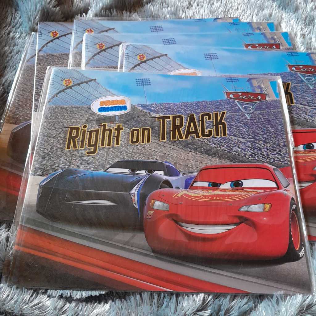 

STICKER CREATIVE DISNEP CARS RIGHT ON TRACK