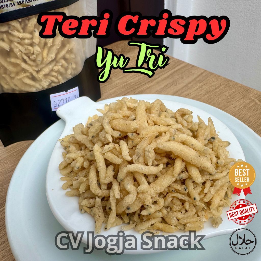 

Teri Crispy MPASI non MSG / Teri Crispy anti GTM / Teri Crispy High Calcium / Cemilan / Renyah