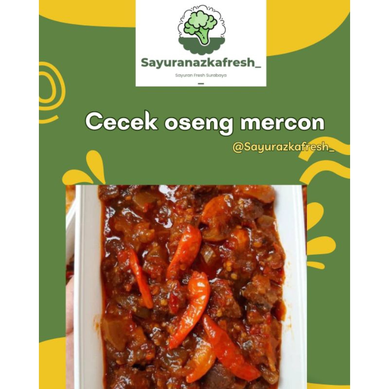 

Cecek oseng mercon