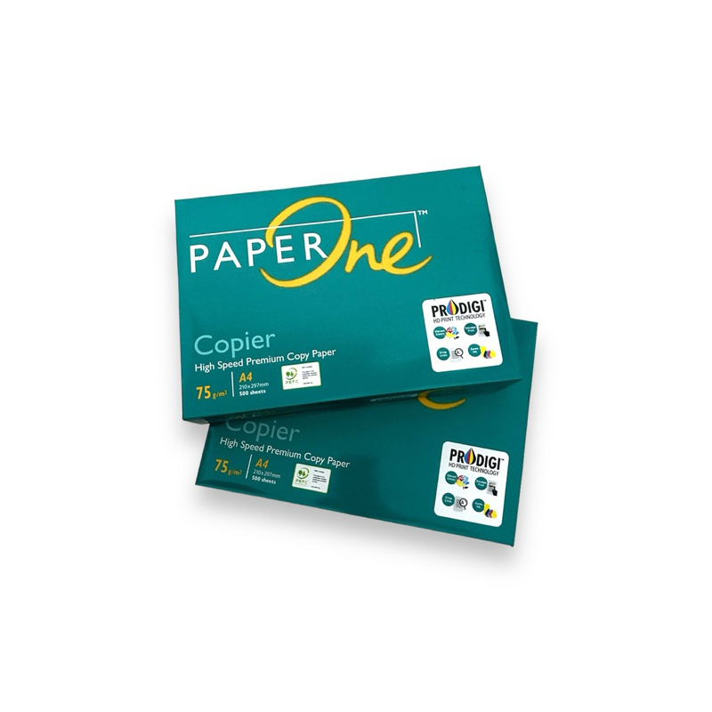

Kertas hvs A4 75 gsm Paper One 1 Rim ( 500 lembar )