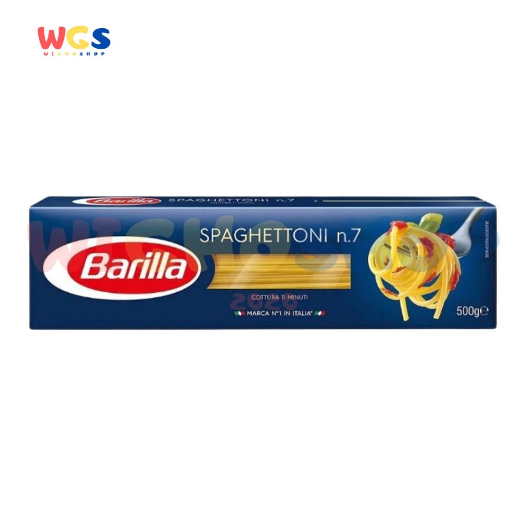 

Barilla Spaghettoni No.7 Pasta 500g - Pasta Semolina Gandum Durum