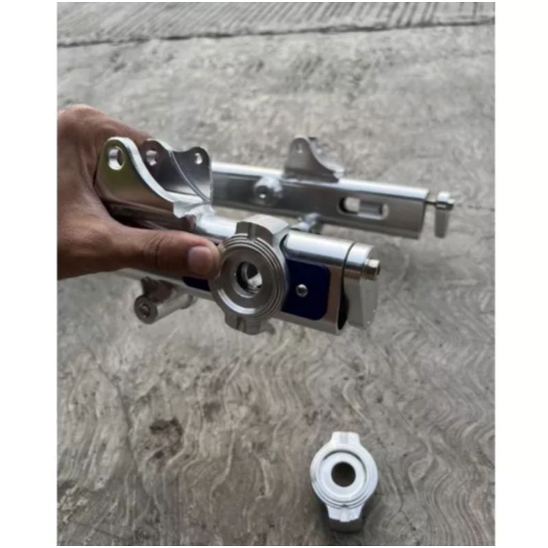 RING TUTUP SAMPING ARM OVAL ARM W175 KAZE JUPITER FIZ R MODEL CNC / ANTING AREM NINJA RR OVAL BPRO
