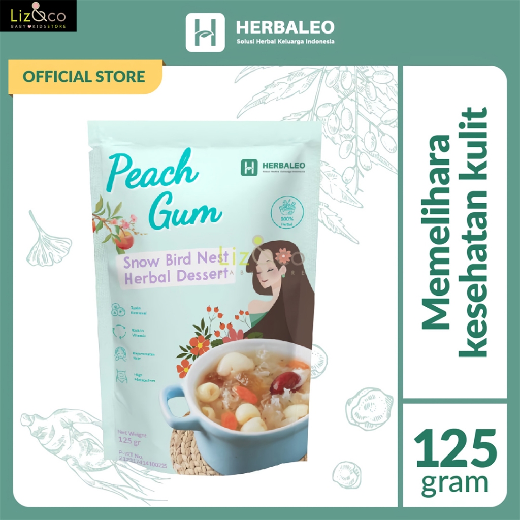 

Herbaleo Peach Gum Snow Bird Nest Herbal Dessert