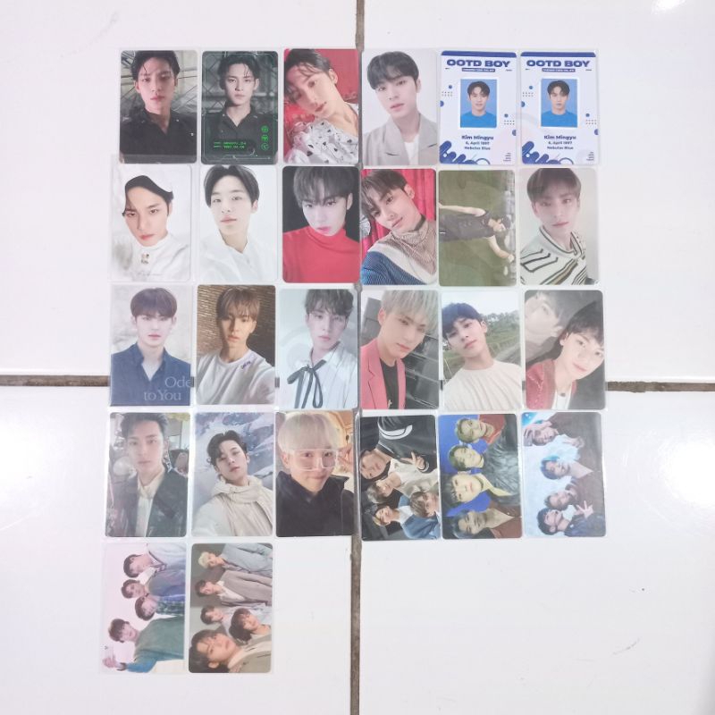PC Photocard Seventeen Mingyu Seungkwan Season Greeting 2020 2022 2023 SG20 SG22 SG23 Attacca Carat 
