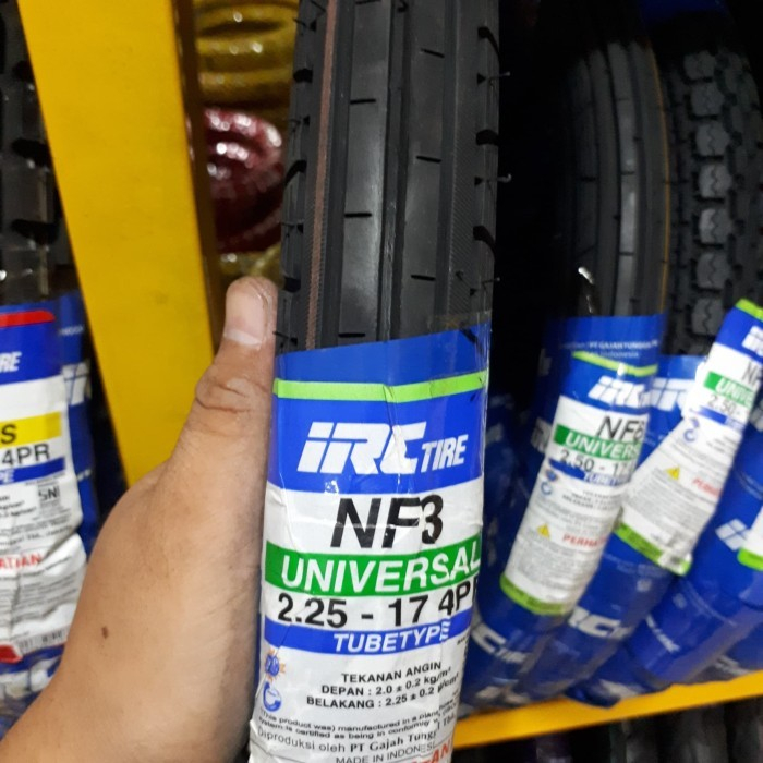IRC NF3 225-17 TUBETYPE CLASSIC IRC INOUE TIRES untuk motor astea, grand, star, c70, Crystal, Bravo