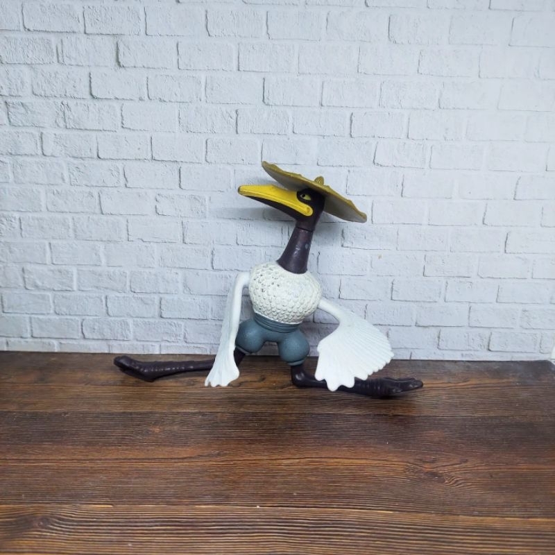 Master Crane Bangau Putih Figure Kungfu Panda McD, Kung Fu Panda Happy Meal