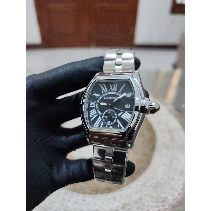 Jam Tangan Cartier roadster stainless