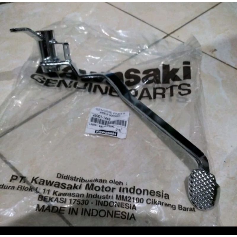 pedal tuas rem belakang blitz blitz r original