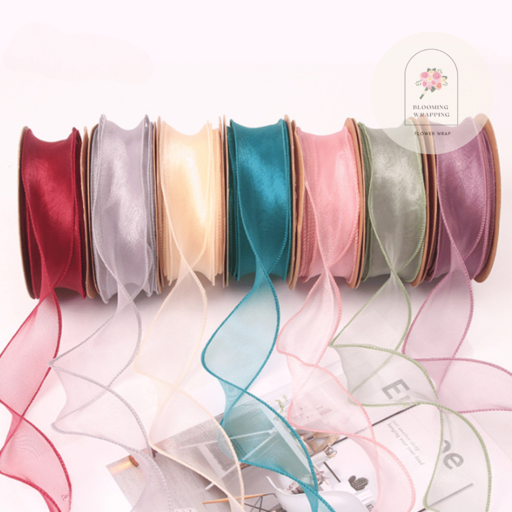 

[R01] PITA GELOMBANG 4 CM / PITA BUNGA PREMIUM / RIBBON FISHTAIL / PITA KOREA / WAVE RIBBON / PITA KAD