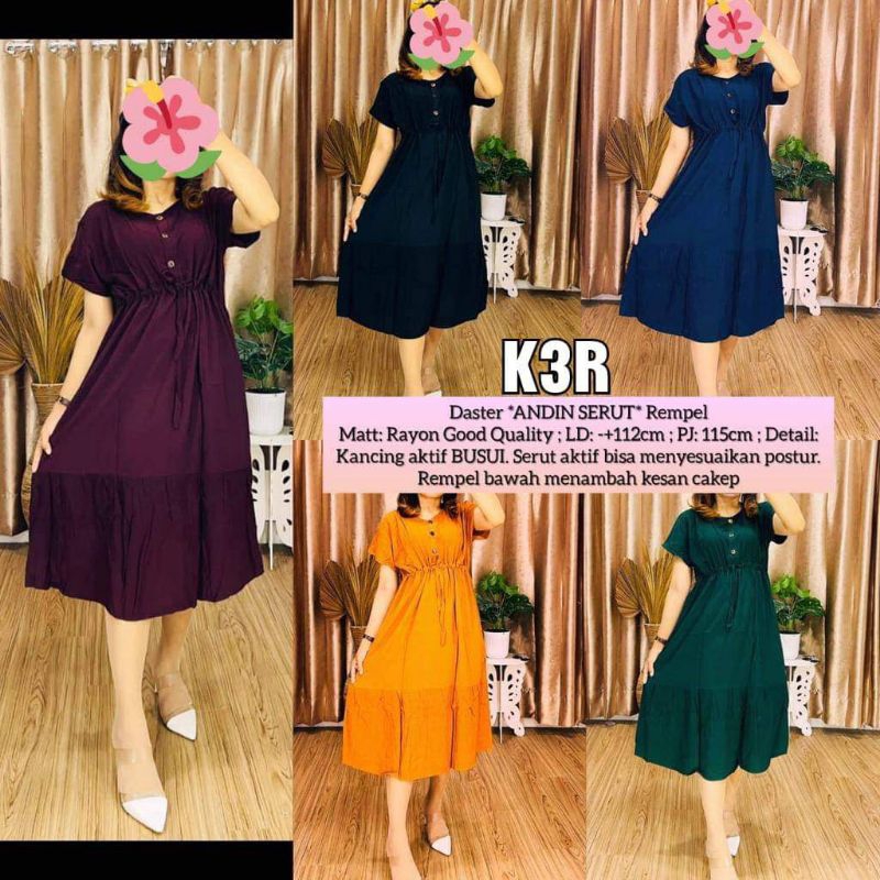 daster andin serut polos