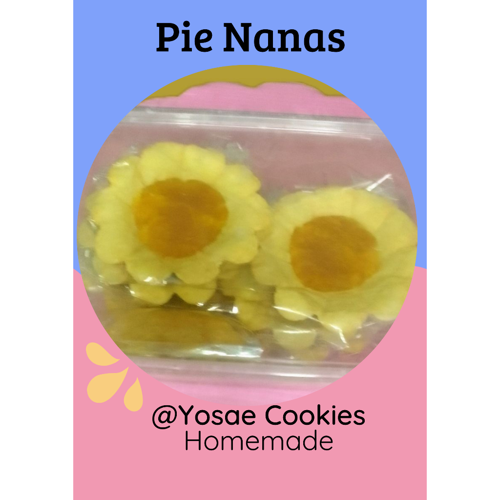 

Kue Pie Selai Nanas Premium Enak Murah Isi 7 Pcs 350 gram