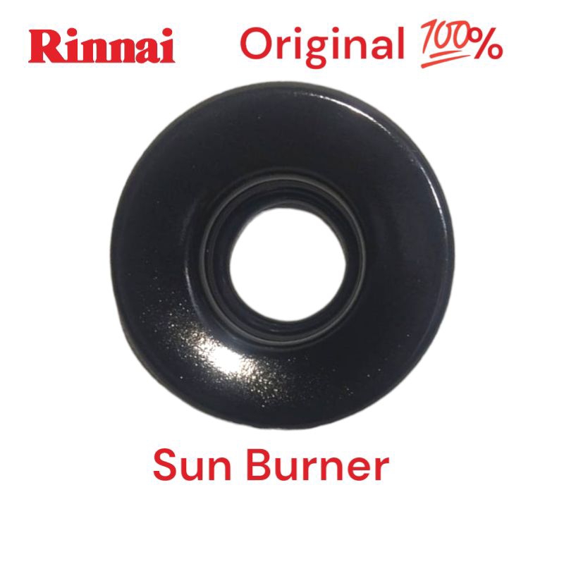 Sun Burner / Burner Hitam Kompor Gas Rinnai  - ORIGINAL