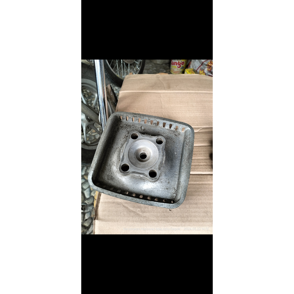 Blok head Yamaha RX 100 original standar bekas