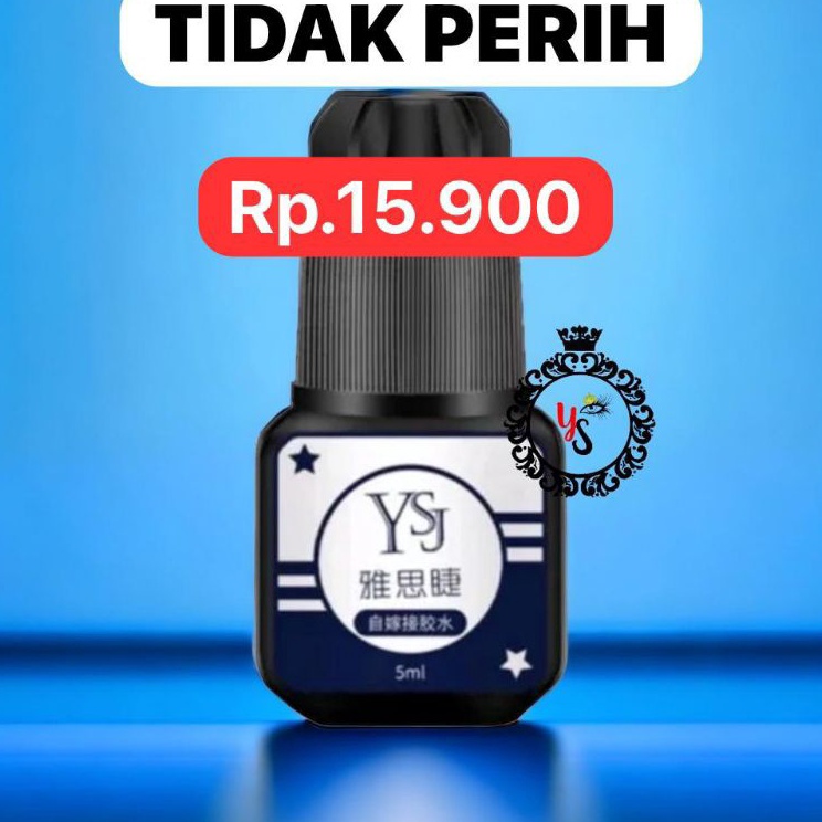 Revolutionary BISA COD TANPA PERIH Eyelash Extension Glue Lem Bulu Mata Hitam Low Odor Non Lem bulu 