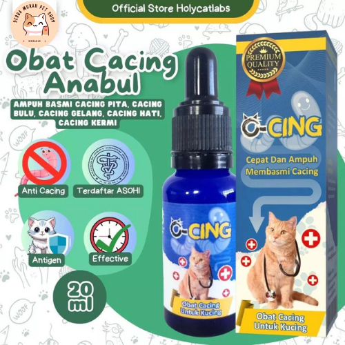O-CING Obat Cacing Kucing