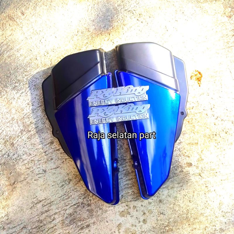 Cover box aki rx king tutup aki rx king warna biru