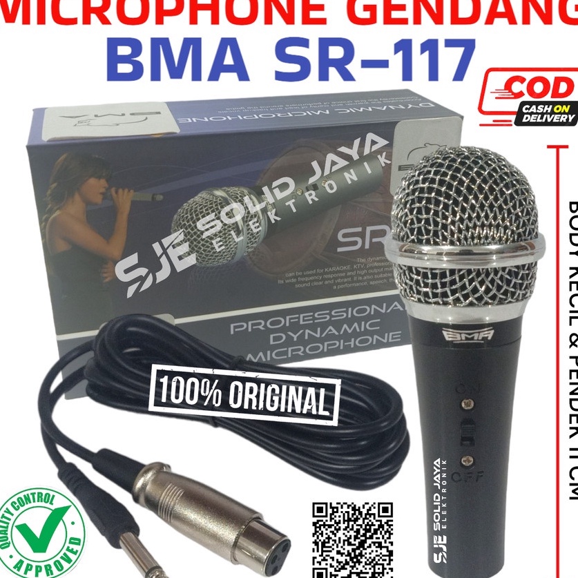 Limitless MIC GENDANG BMA SR117 SR 117 KENDANG INSTRUMENT MIK DRUM KETIPUNG TAK DUT SR117 MICROPHONE