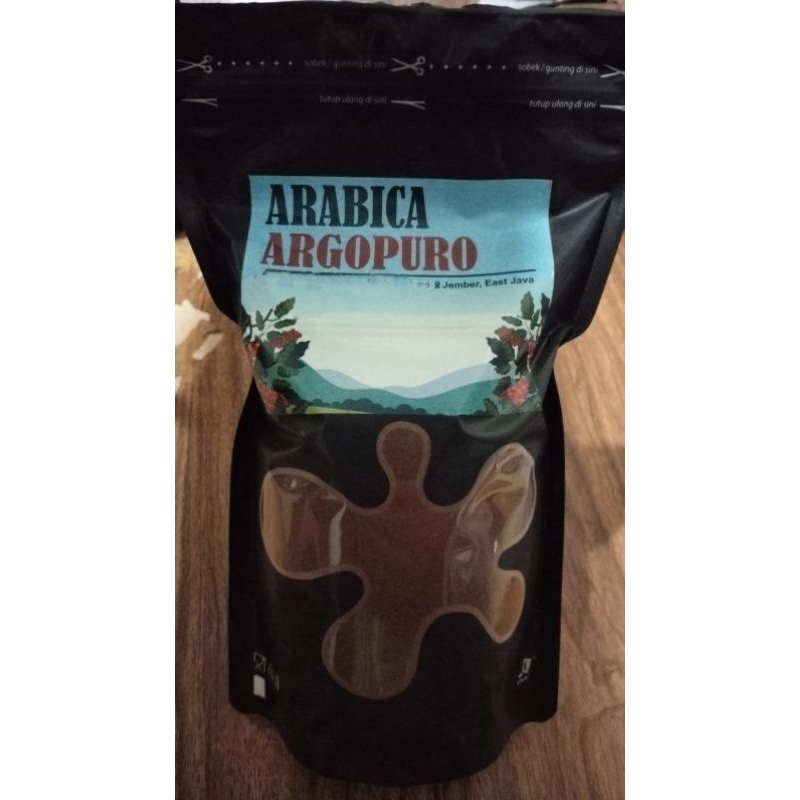 

Arabica Argopuro 250gr bubuk
