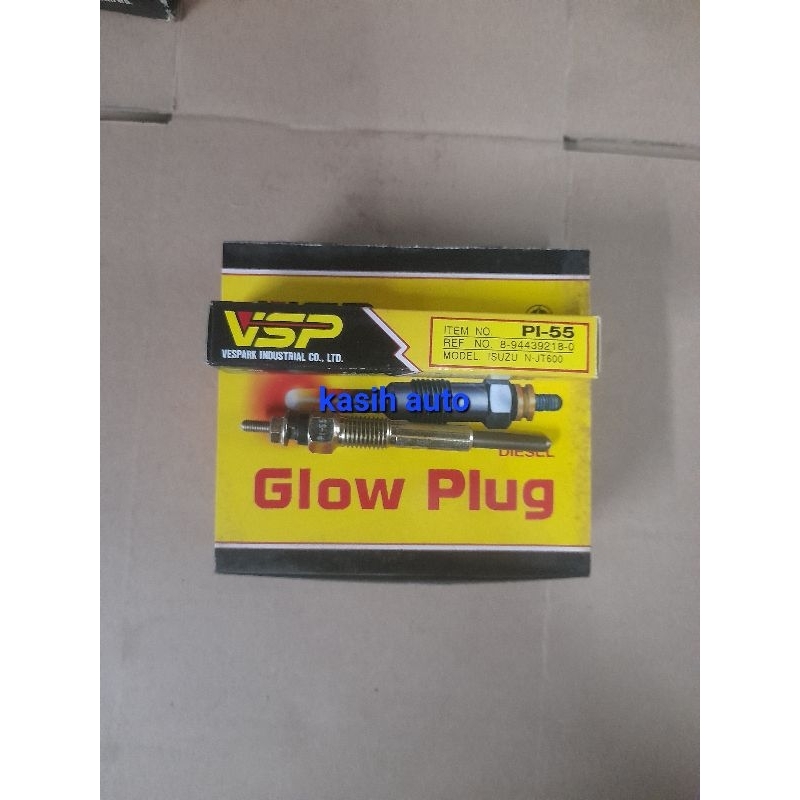 10 pcs glow plug busi pemanas PI 55 KBD26 gemini jt
