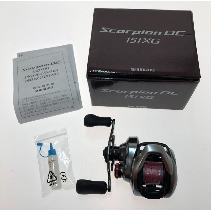 Shimano Scoorpion DC 151XG Second Kondisi Sangat Bagus Include PE Used Barang Jepang Preorder