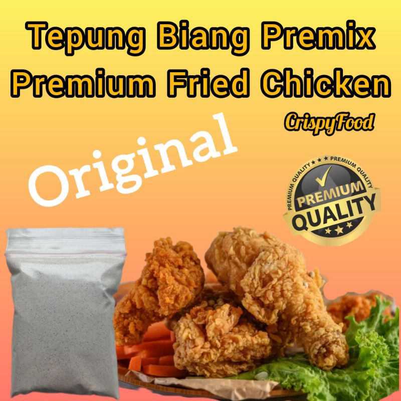 

Tepung Biang Premix Premium Fried Chicken 250 gram