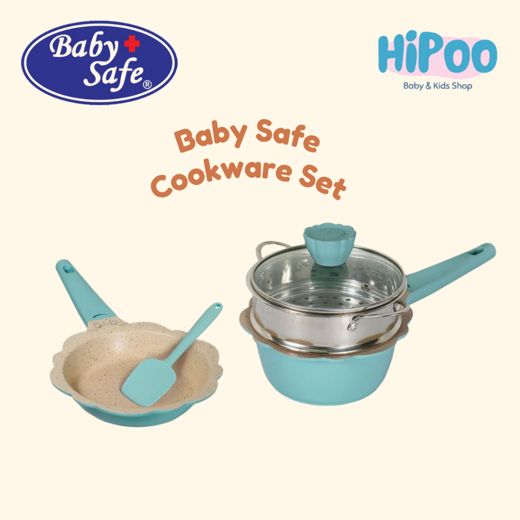 Baby Safe Cookware Set - Alat Masak MPASI - Panci Set Bayi