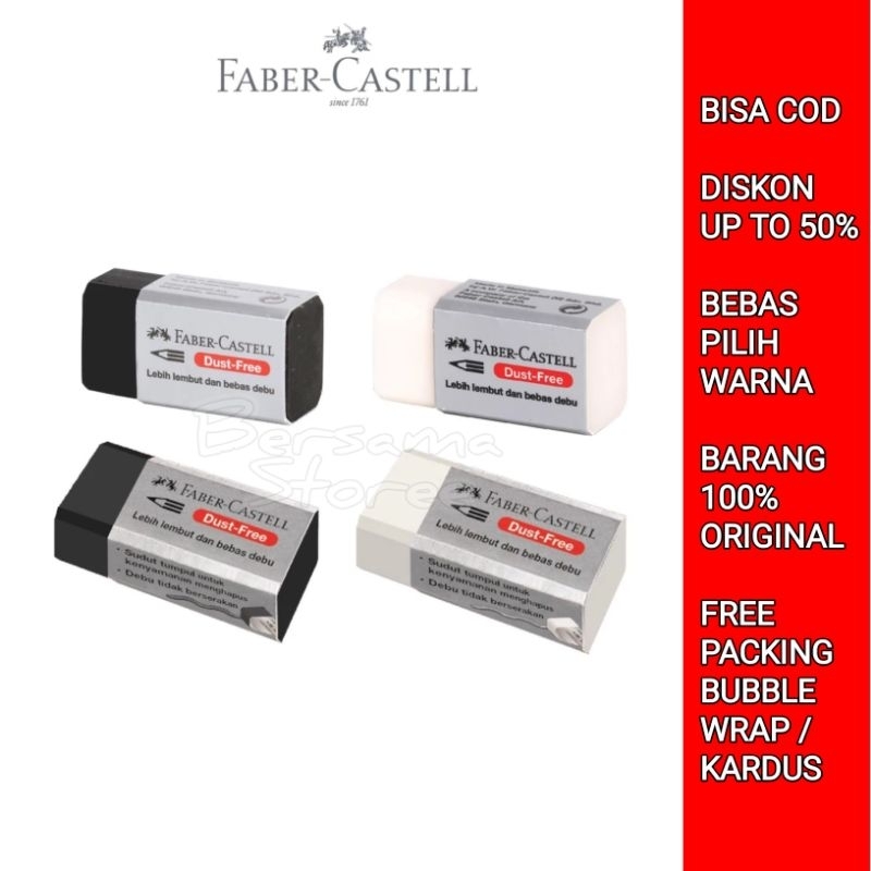 

Penghapus Faber Castell Dust - Free Small Murah Original