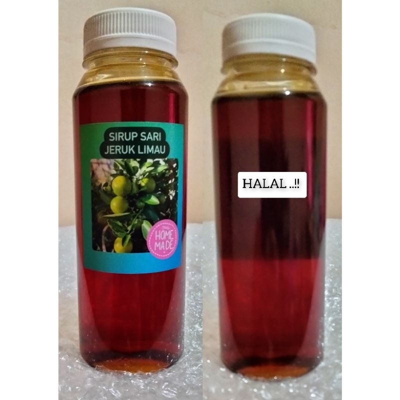 

HALAL..!! Minuman Segar Alami / SARI BUAH SIRUP JERUK LIMAU / Kit iu / Sengkit iu / Saus Untuk Hekeng / Son kit