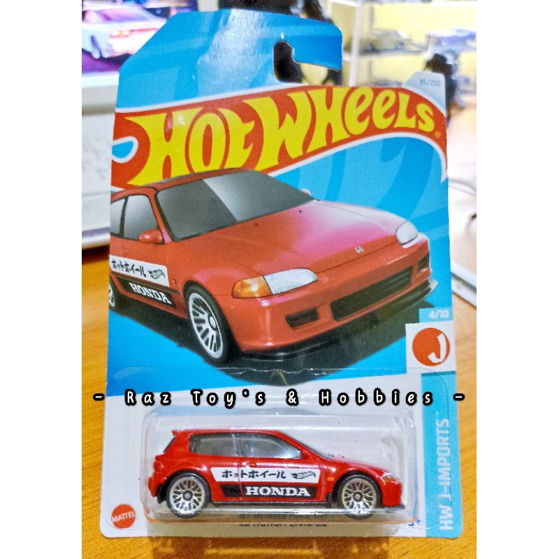 Hotwheels Honda Civic EG6 Estilo
