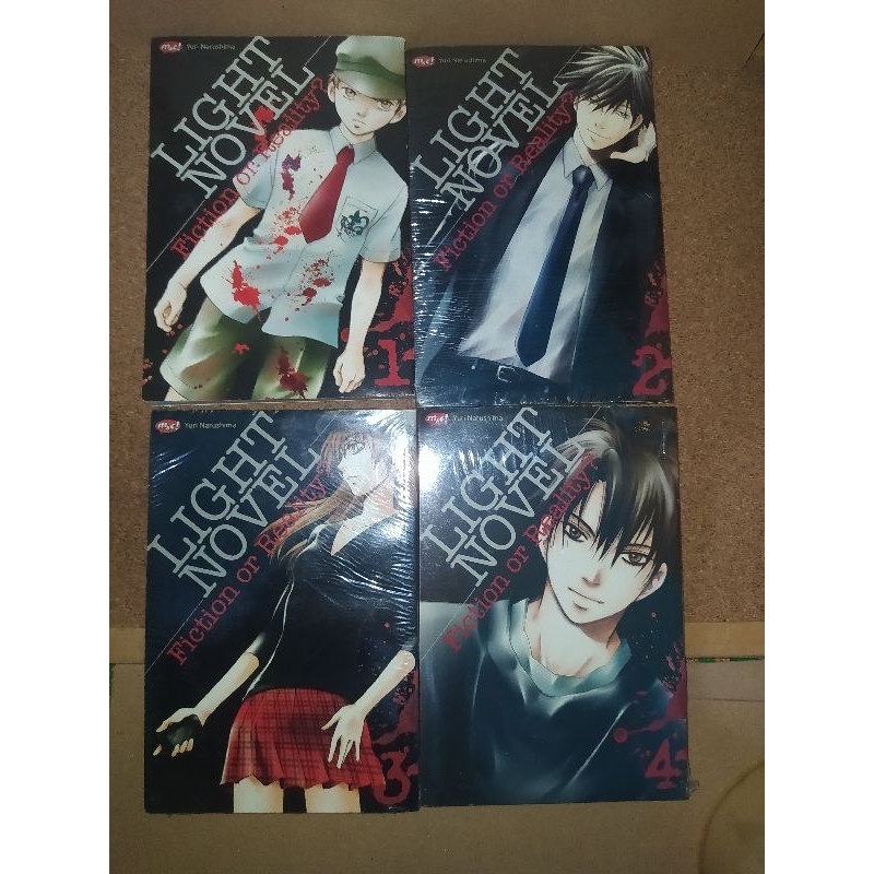 Komik Manga LIGHT NOVEL -Fiction or Reality- 1-4 END (Yuri Narushima)