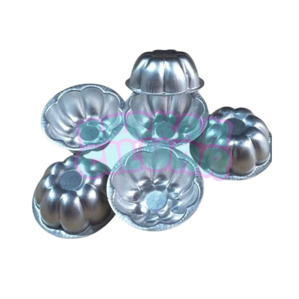 Cetakan Kue Bolu Kering Pukis Manggis Mini Isi 12pcs