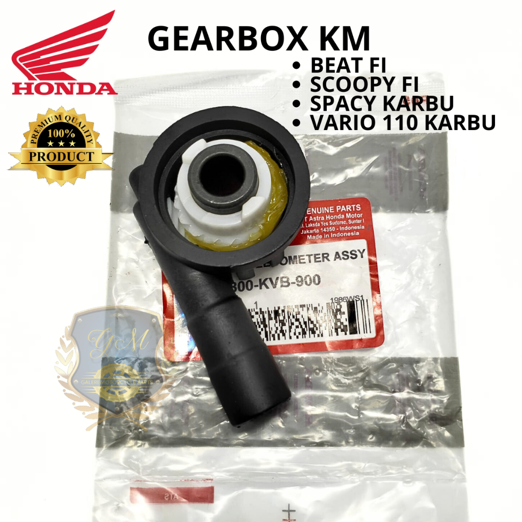 ORIGINAL GEARBOX KM KILOMETER HONDA KVB BEAT FI ESP VARIO 110 OLD LAMA SPACY KARBU SCOOPY INJEKSI GE