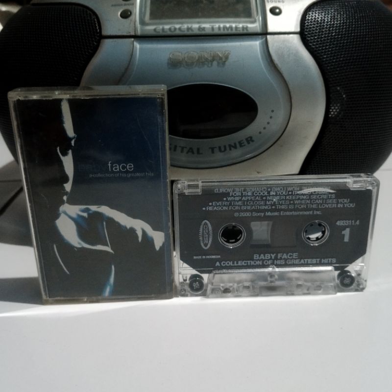 Kaset Pita Babyface - Baby Face