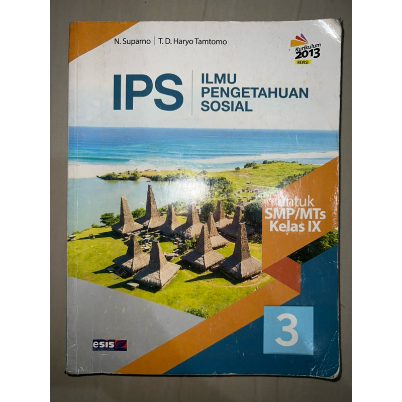 Buku IPS kelas 9/IX Erlangga
