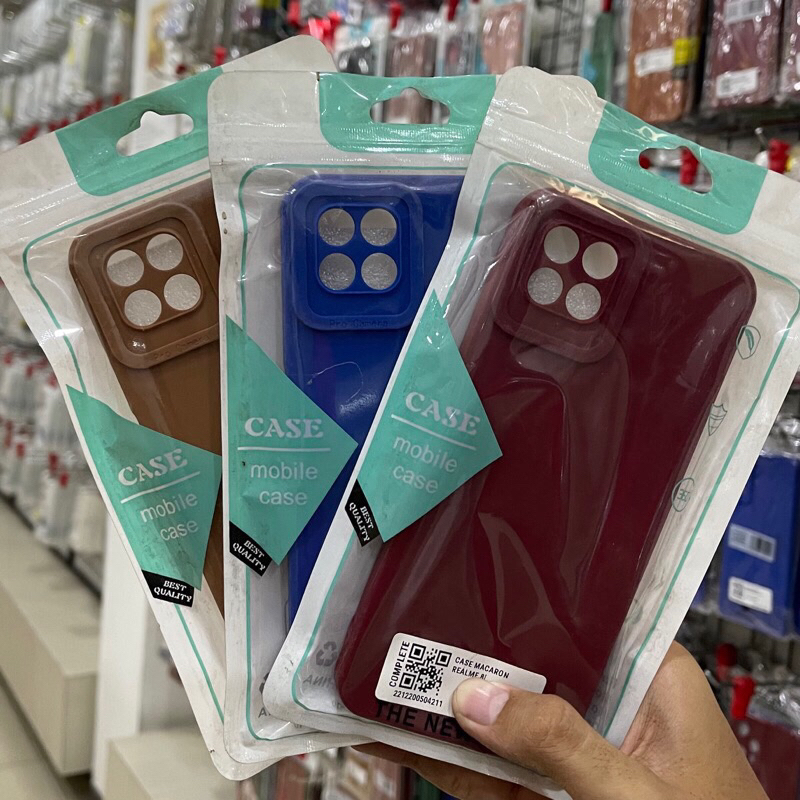 CASE REALME 8i MACARON SOFTCASE LEMBUT
