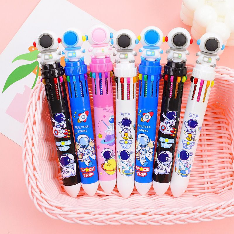 

Pulpen Mekanik 10 Warna Pena Sekolah Multi Warna Karakter