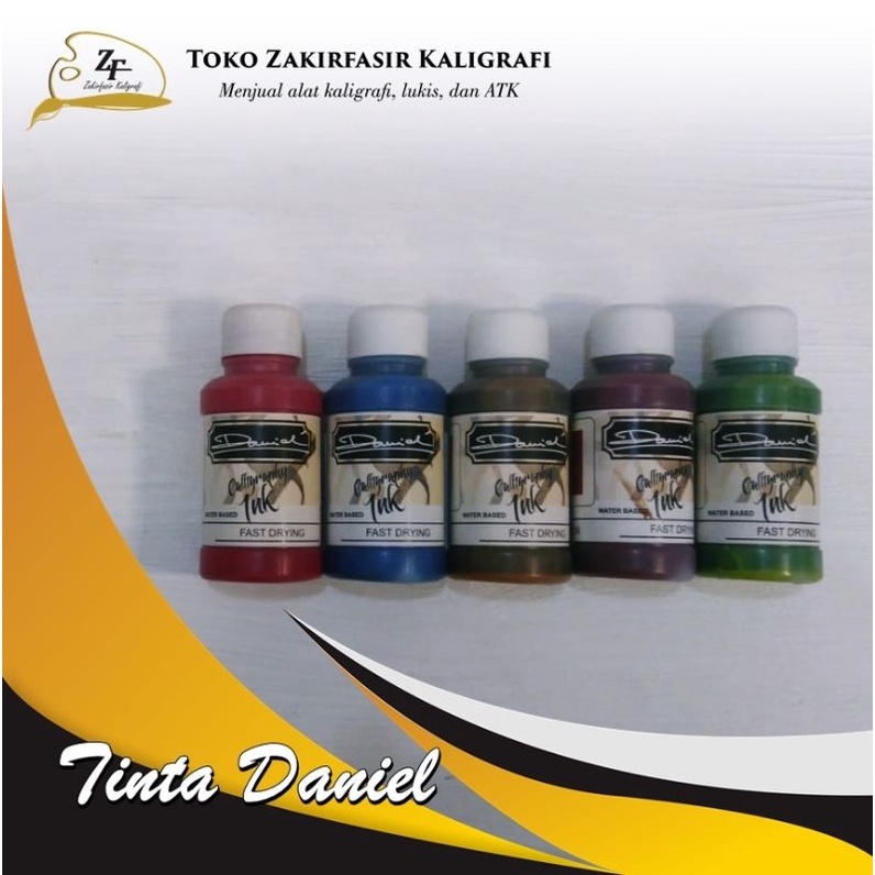 

TINTA KALIGRAFI DANIEL/TINTA DANIAL 30ML/DANIAL CALLIGRAPHY INK/TINTA KALIGRAFI/ CALLIGRAPHY INK/TINTA DANIEL