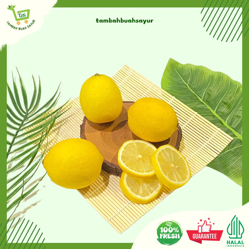 

JERUK LEMON | LEMON KUALITAS PREMIUM | LEMON ( KHUSUS SAMEDAY DAN INSTAN)