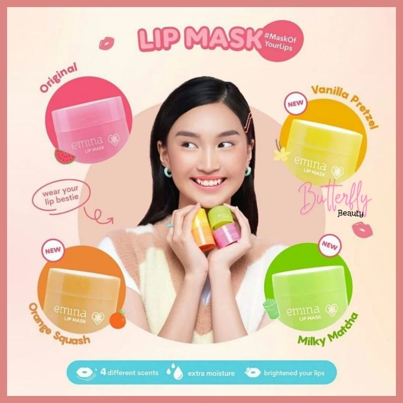 EMINA Lip Mask // Sleeping Lip Mask
