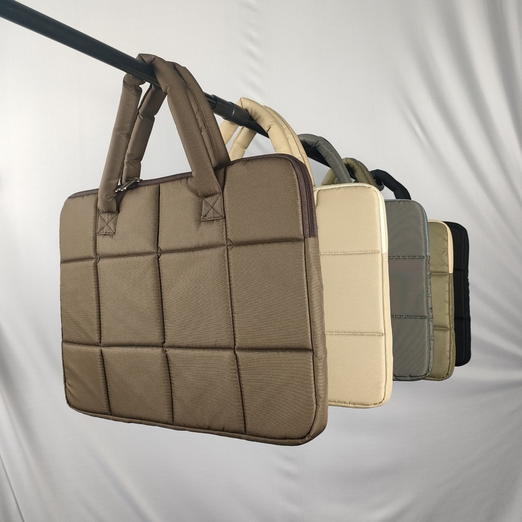 AYAPIR | Tas laptop puffy totebag softcase laptop jinjing pria wanita