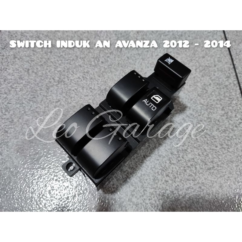 ALL NEW AVANZA 2012 2013 2014 SWITCH INDUK MASTER SAKLAR POWER WINDOW PINTU MOBIL TOYOTA MODEL GANTI