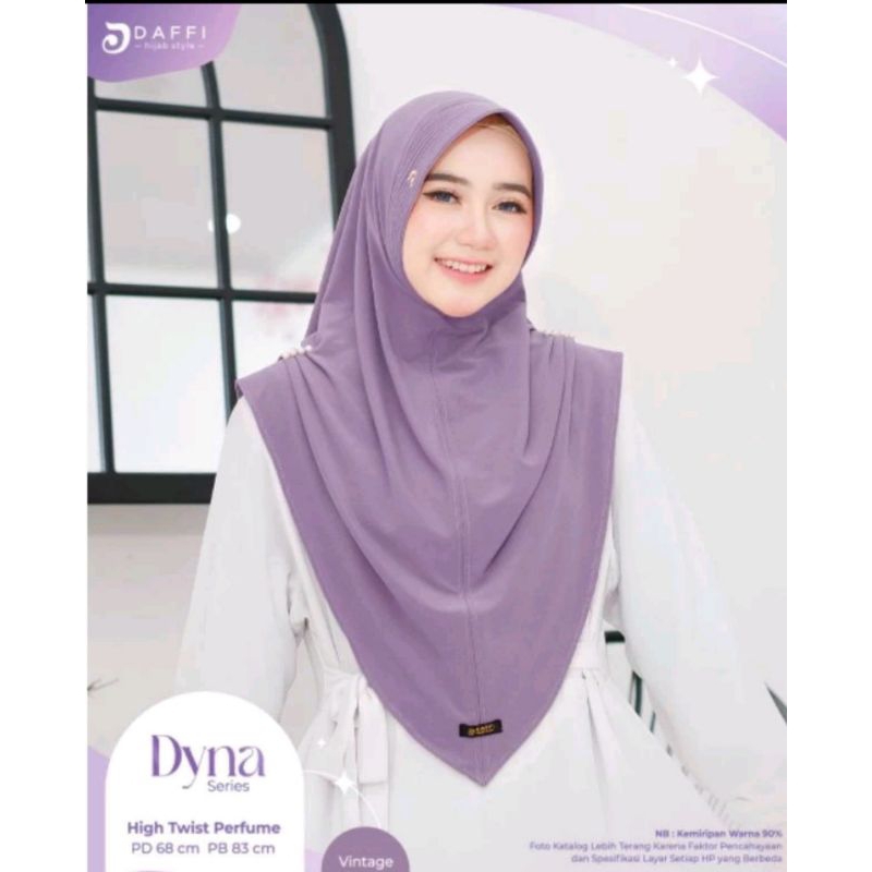 daffi hijab,dyna series,daffi ori,hijab instan