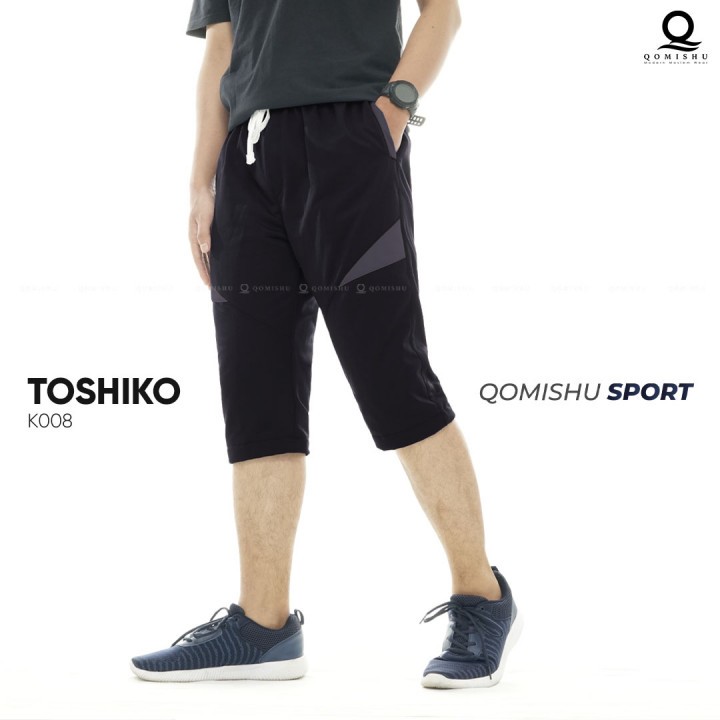 Qomishu - celana pendek celana pendek pria 3/4 short pants celana pendek pria celana pendek cowok po