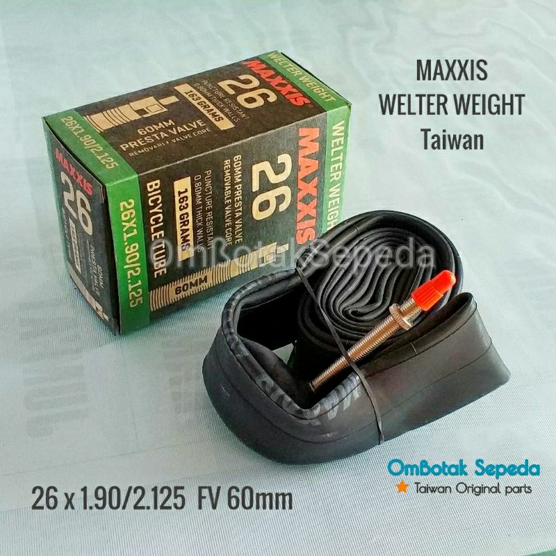 Ban dalam Sepeda Ban dalam MAXXIS 26 x 1.90/2.125 FV 60mm Taiwan