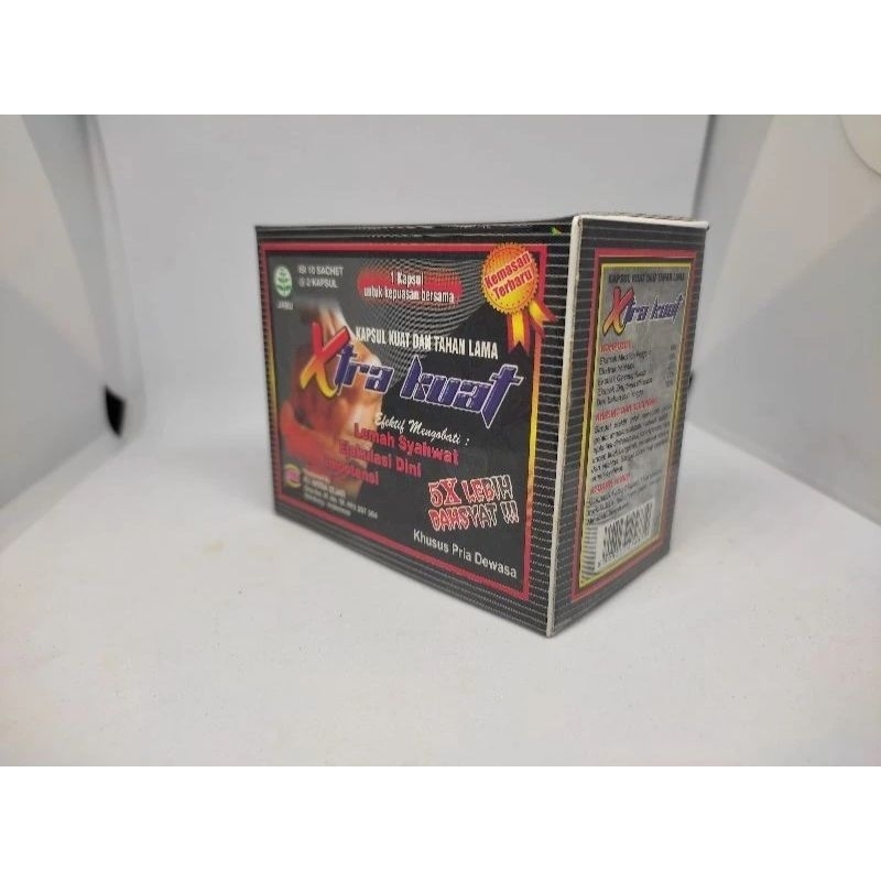 [BEST] KAPSUL XTRA KUAT ORIGINAL || Untuk pria sejati kuat dan berstamina
