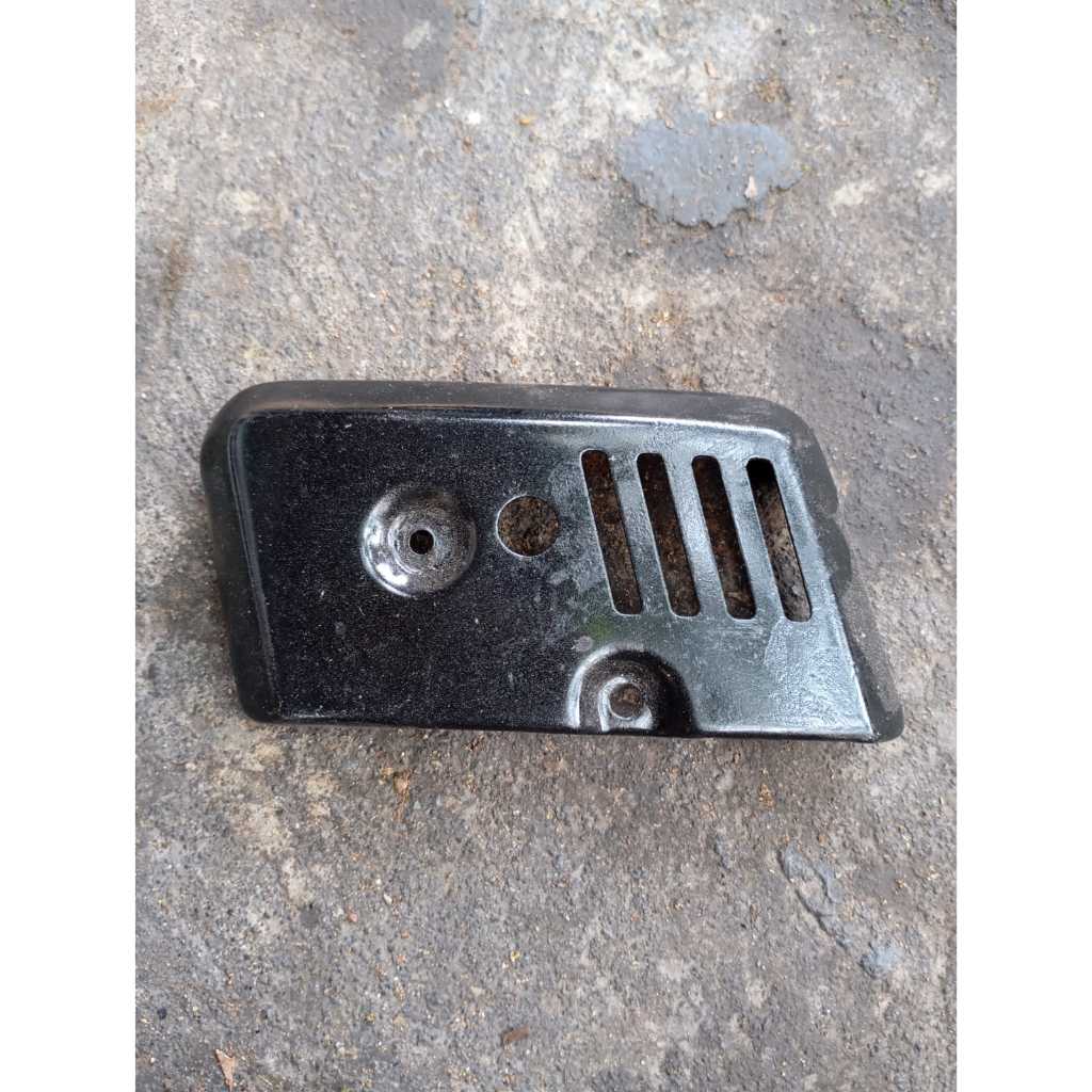 cover tutup pelindung karbu karburator honda Gl 100 Gl 125 hitam original seken copotan
