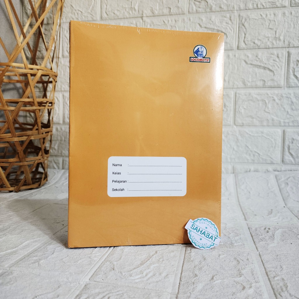 

BUKU TULIS CAMPUS LOCOMOTIF SINTARO 36 LEMBAR 1PACK ISI 10PCS / BUKU BOXY