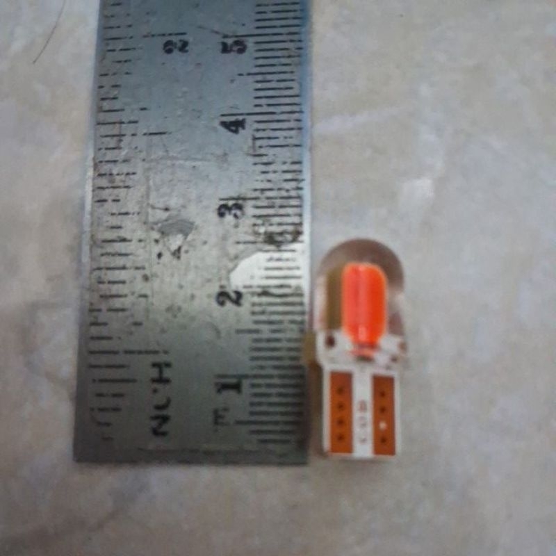 MERAH - Dop Lampu Led Tancap Jelly  T10 Lampu Sein Riting Motor