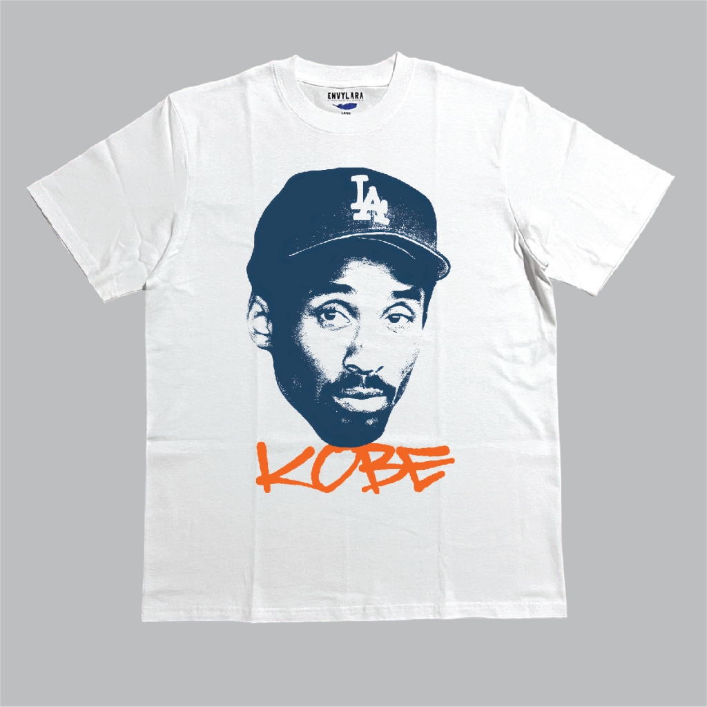 Kobe Bryant Tshirt Heavyweight Cotton 16s Kaos Band NBA Bootleg Frontrow Studio