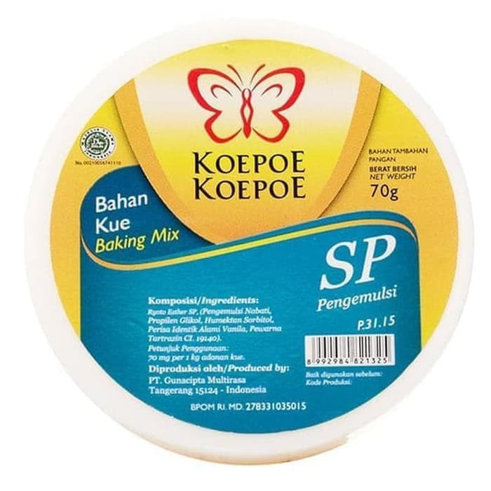 

SP Pengembang kue Sp Koepoe 70 Gr